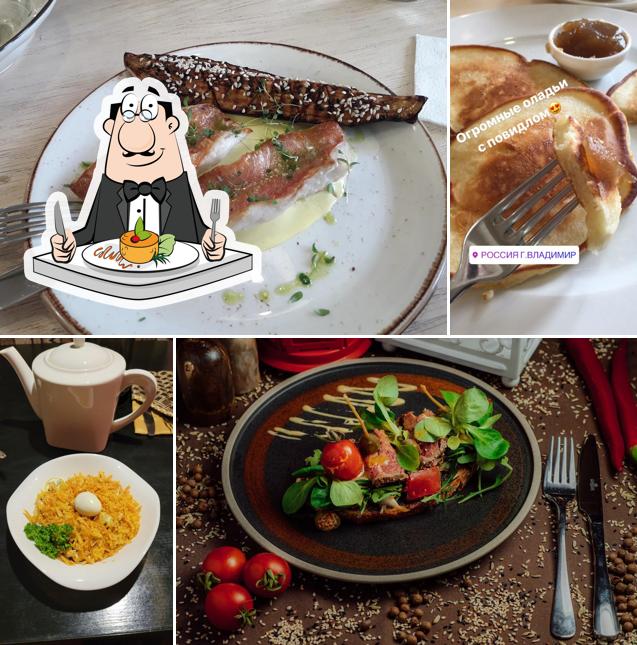 Еда в "Пшеничном Коте"