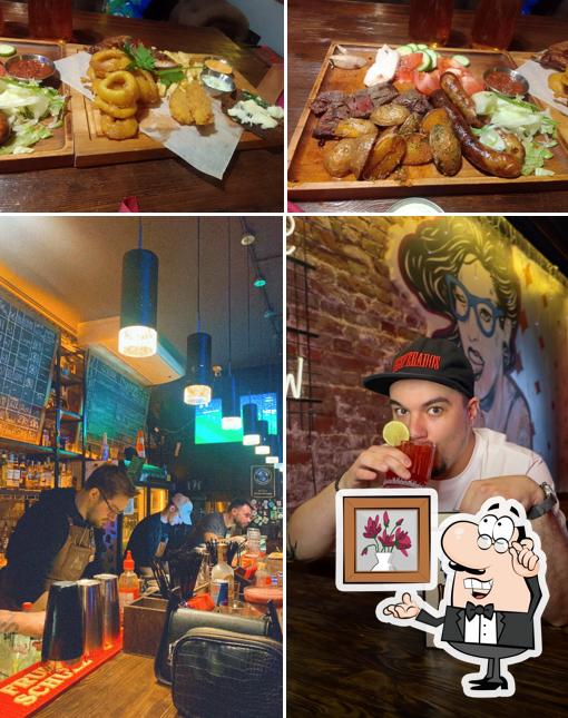 В Хоппер есть внутреннее оформление, напитки и многое другое