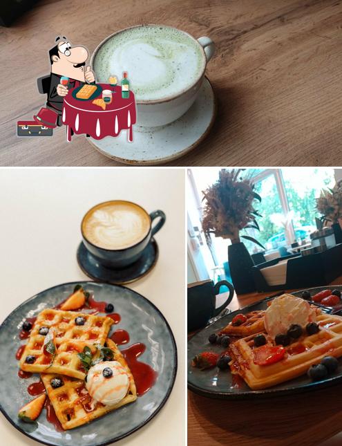 Вафли в "Vanilla Coffee"