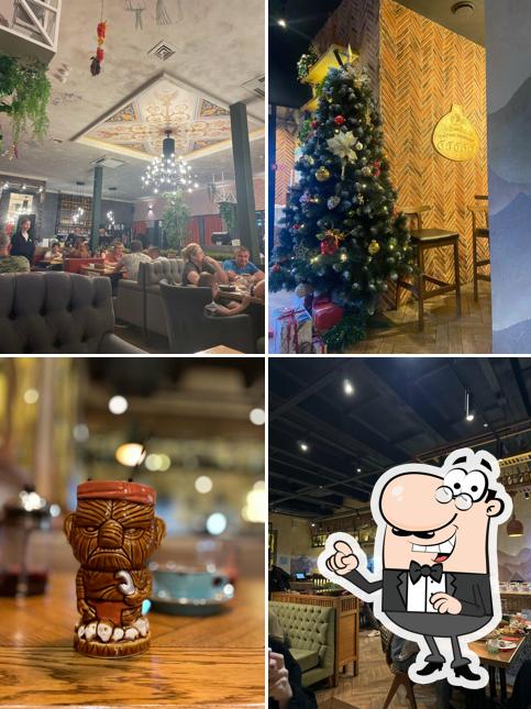 Посмотрите на внутренний интерьер "Вай, Гоги"