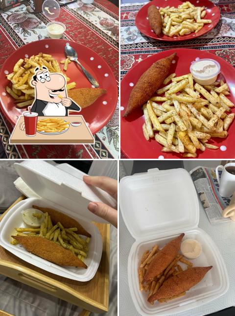 Картофель фри в "Котлета по-киевски"