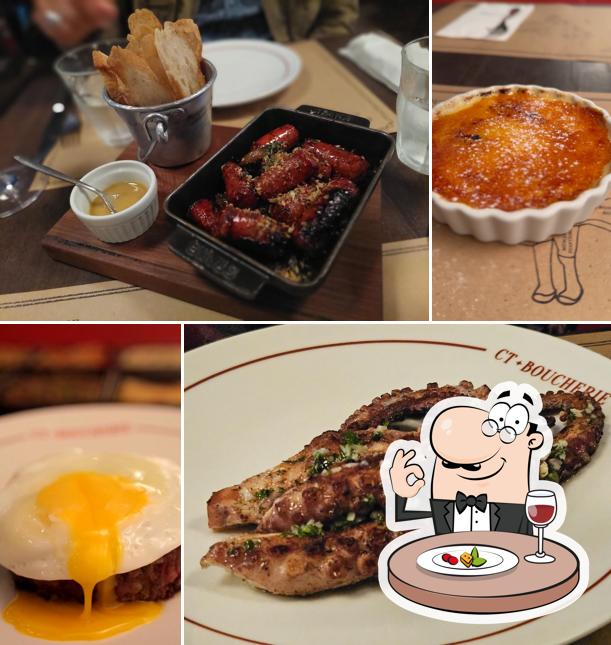 Крем-брюле в "CT Boucherie"