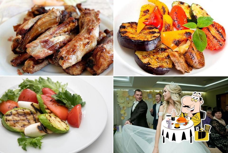 Еда в "Бардине отель Новокузнецк"