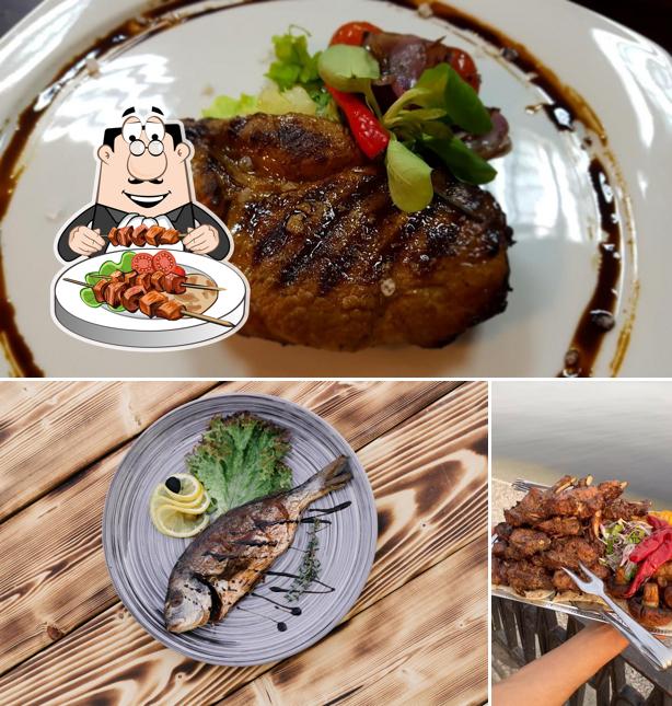 Блюда в "Причале"