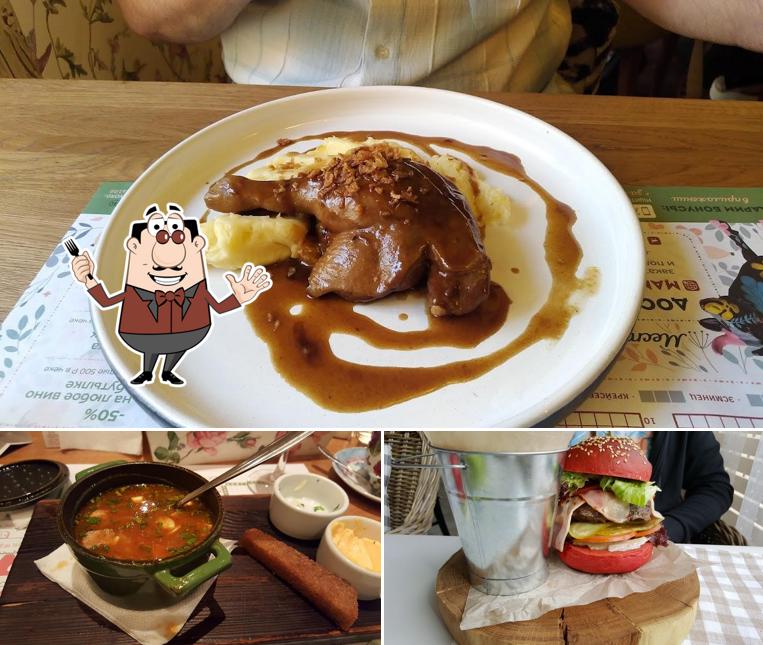 Еда в "Маме на даче"