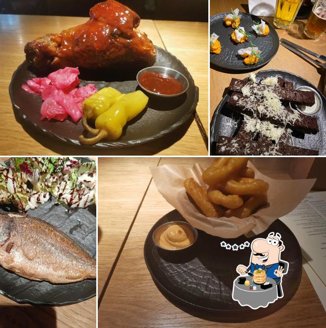 Еда в "The Pivo"