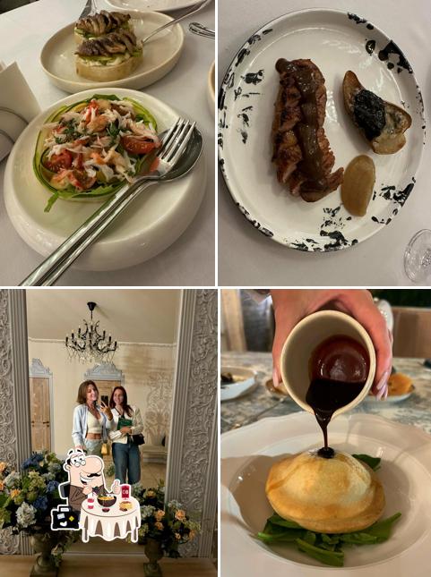 Еда в "Вилле Тоскане Ресторан"