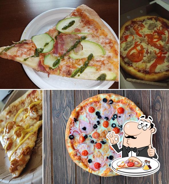 Закажите разные варианты пиццы