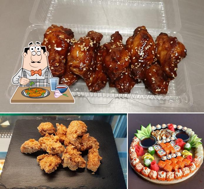 Куриные крылышки в "Баракат"