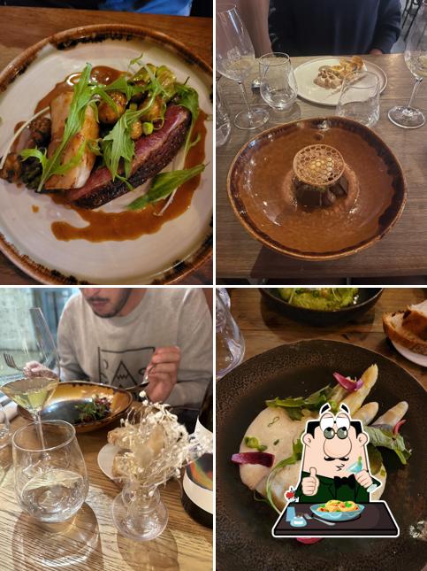 Еда в "Les Gamins"