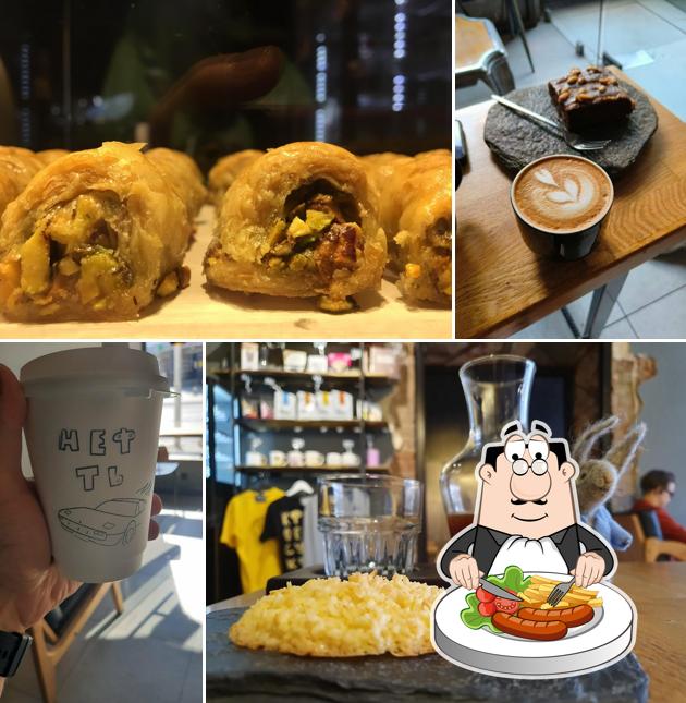 Шоколадный мусс в "Нефти"