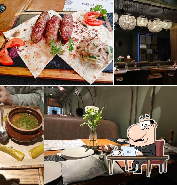 Интерьер "Хинкальной"