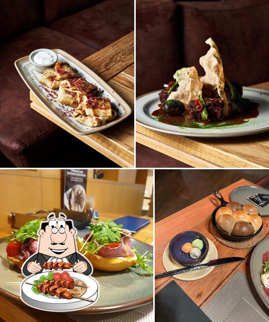 Еда в "Мясо&Рыба"