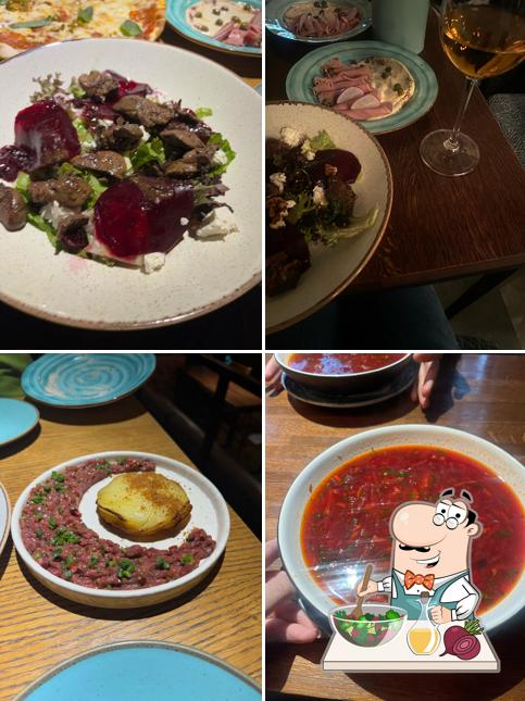 Свекольный салат в "Bigati Bar"