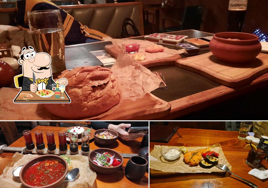 Еда в "Таверна Дядя Геральт"