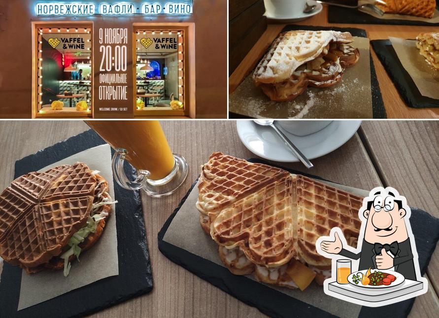 Блюда в "Vaffel"