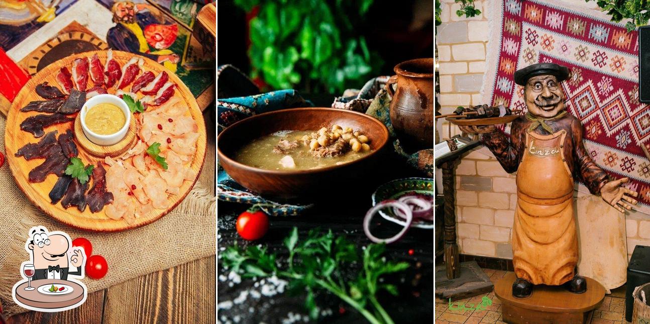 Блюда в "Kinza"