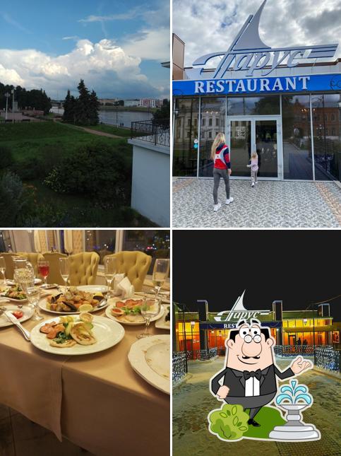 Посмотрите, как "Парус" выглядит снаружи