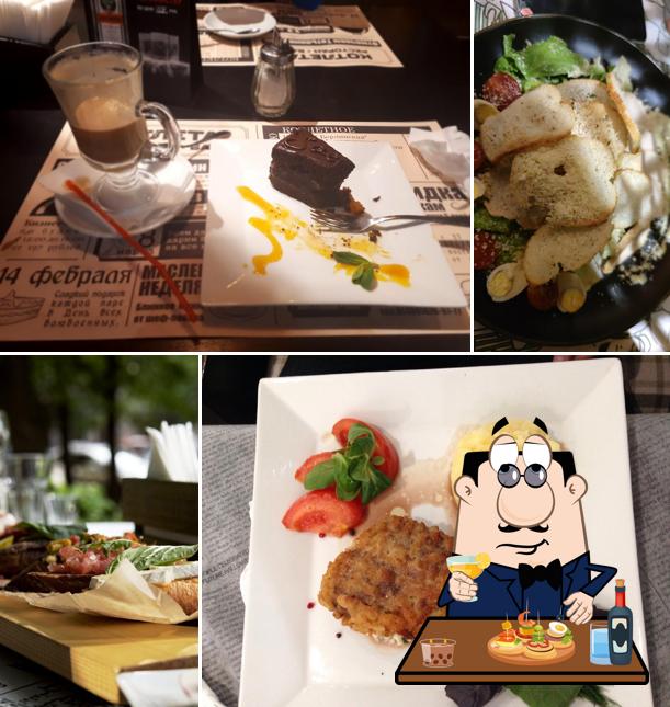 Брускетта в "Ресторане-баре "Котлета""