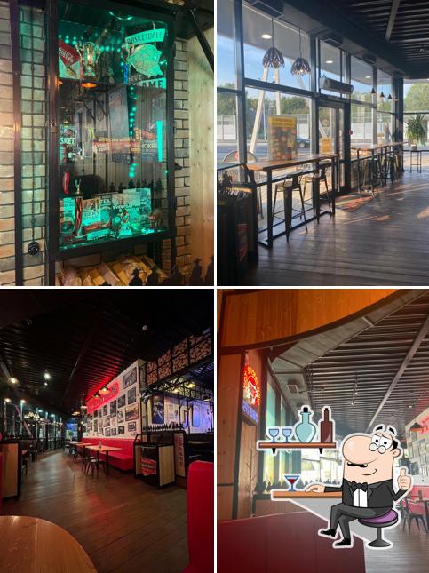 Интерьер "Копчёные кости"