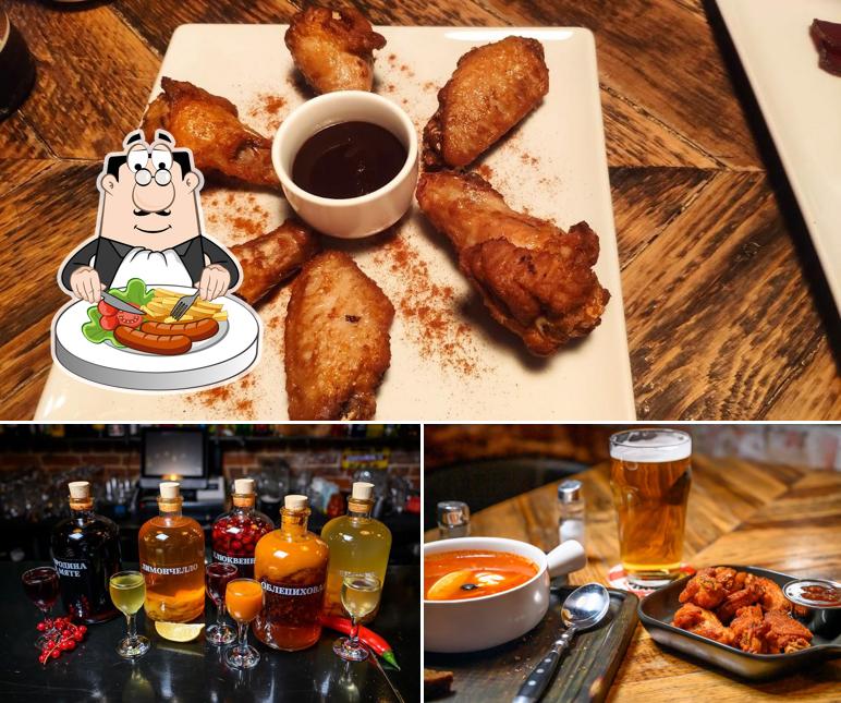 Еда в "Баре Калинине"