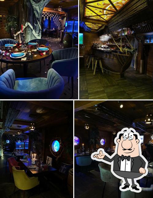 Посмотрите на внутренний интерьер "Адмирала Джона Бенбоу"