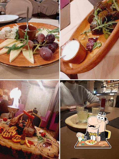 Блюда в "Мускат"