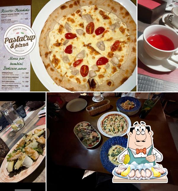 Устрицы в "ПастаКап"