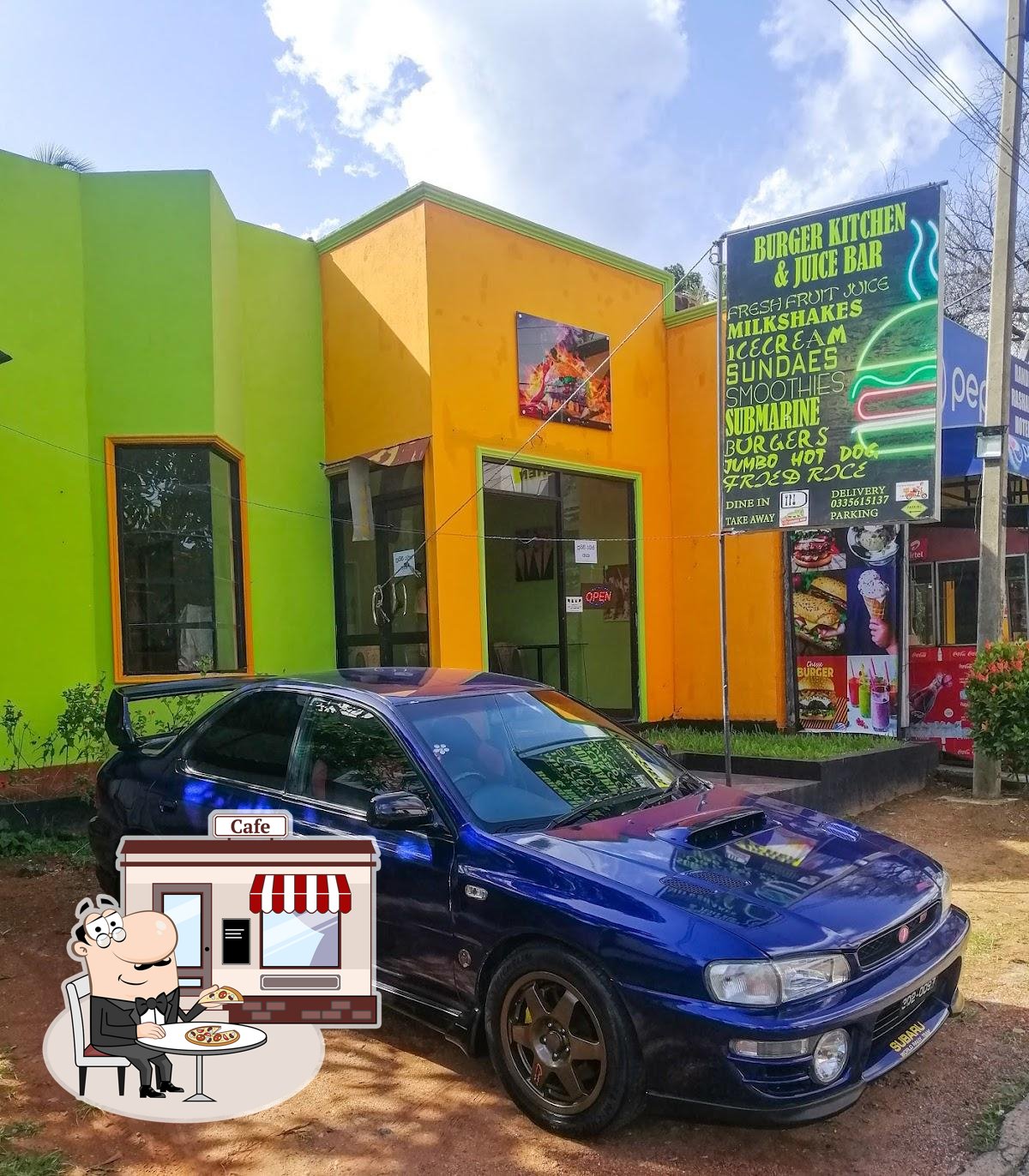 The burger kitchen