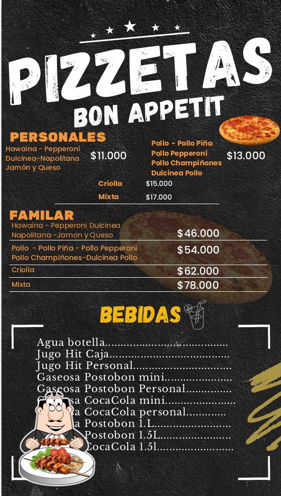 Pizzetas 'Bon Appetit'