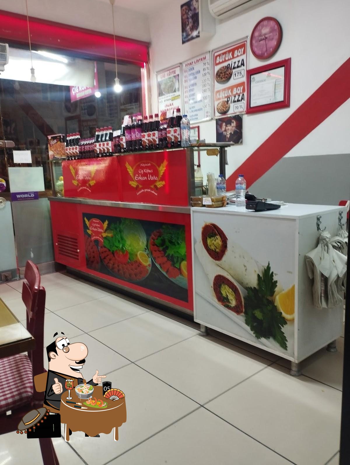 Adıyamanlı çiğköfteci Erkan usta