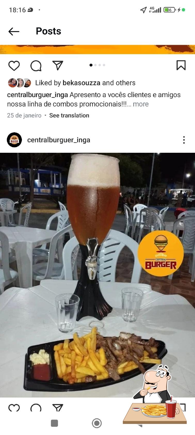 Central burguer ingá pb