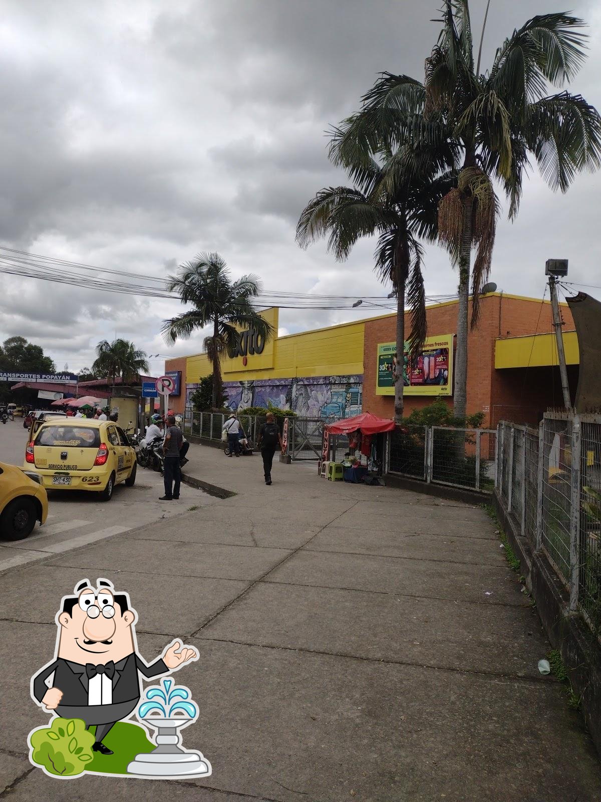 Pignick sede Éxito panamericana
