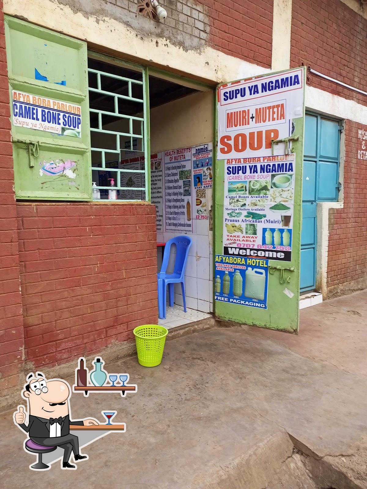 Afyabora hotel Thika - supu ngamia