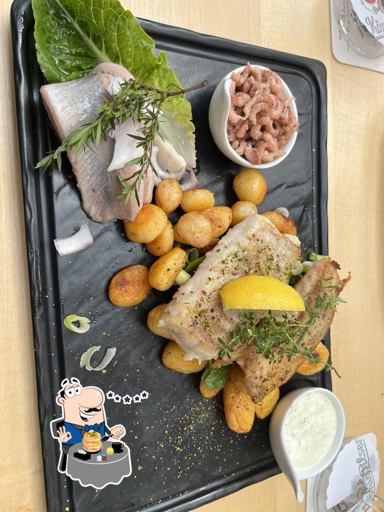 Krabbe am Hafen