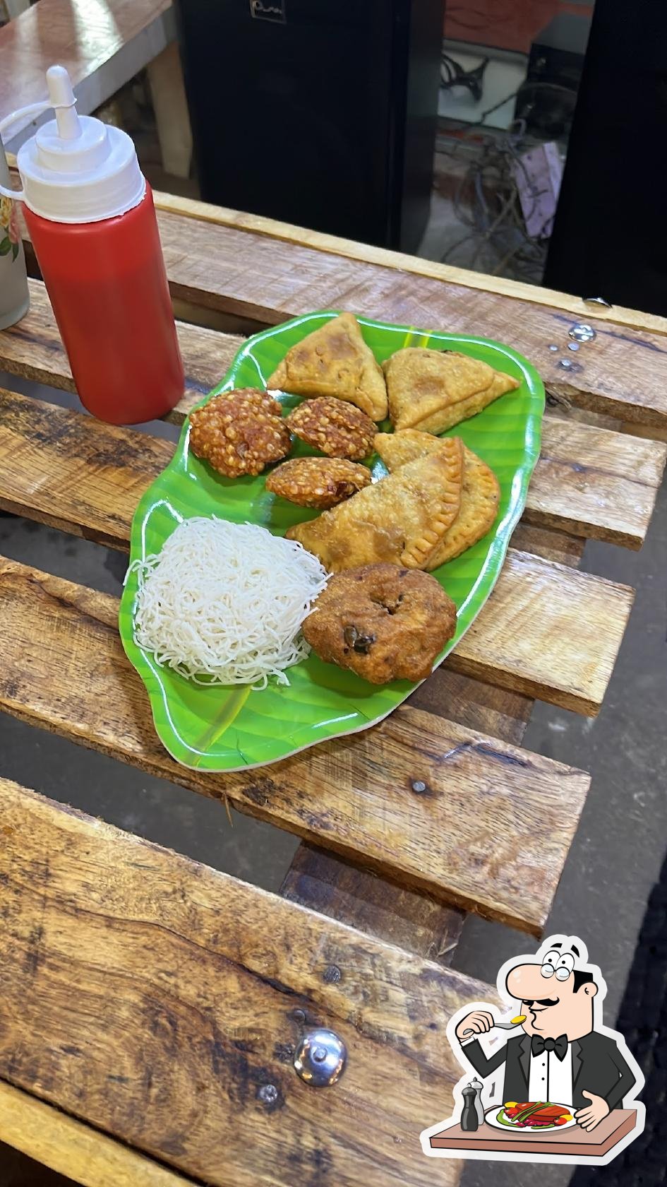 Roti with Pork
