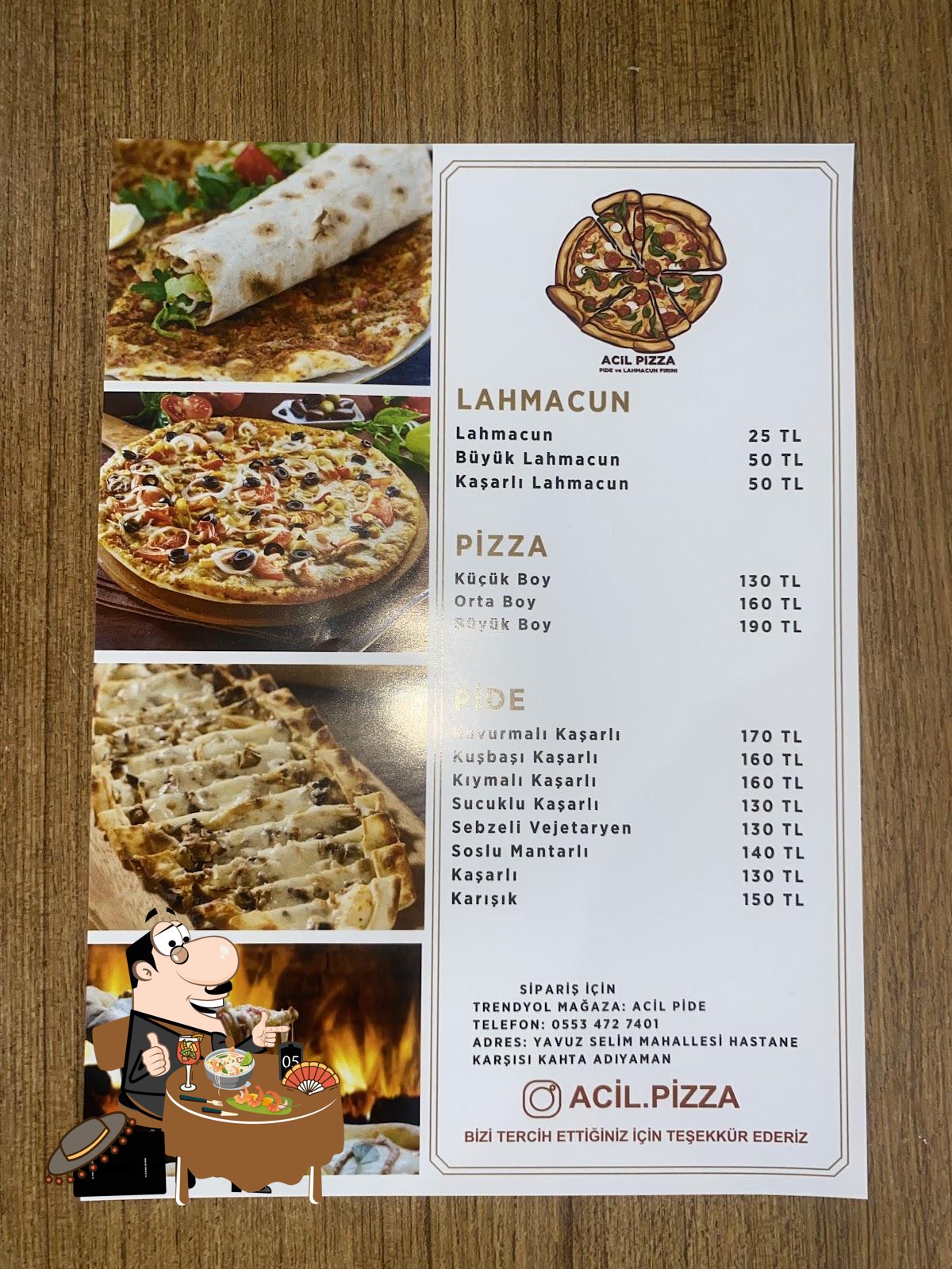Acil Pizza, Pide ve Lahmacun Fırını