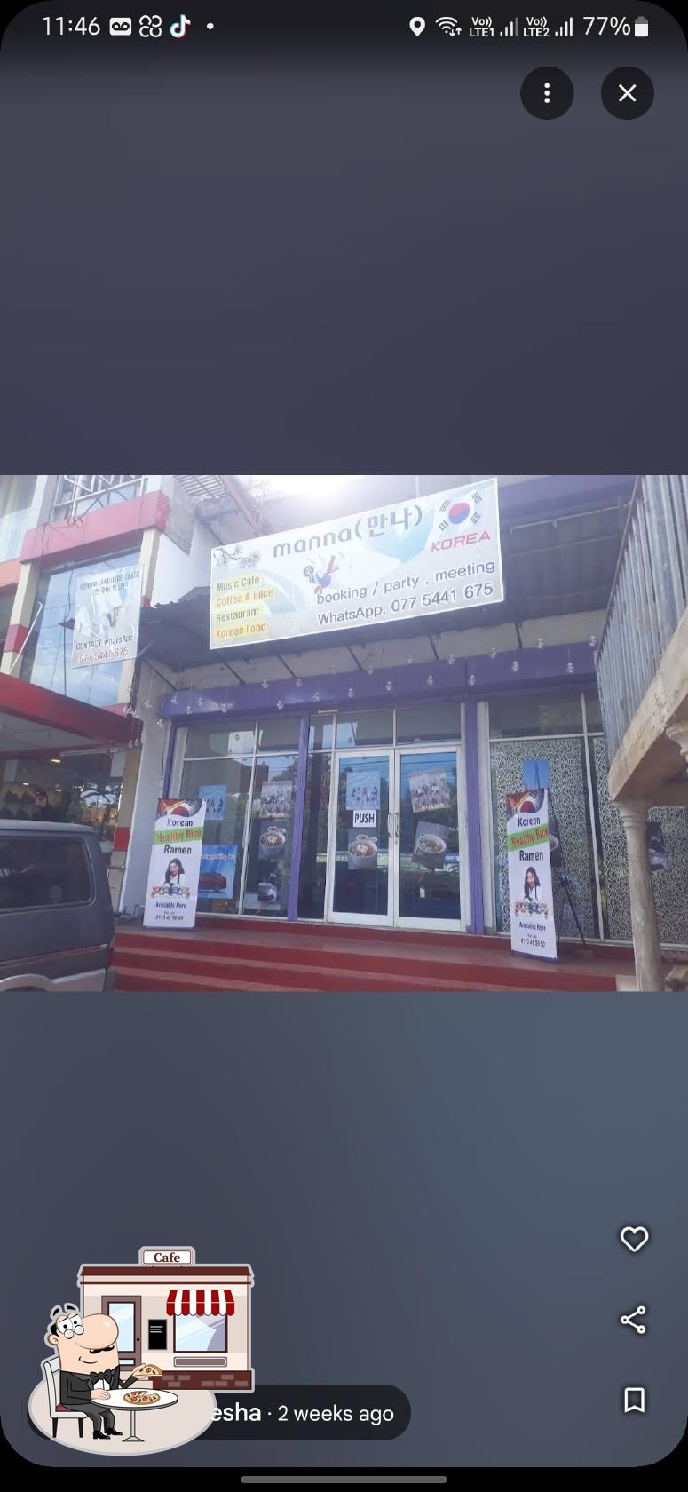 Manna restaurant