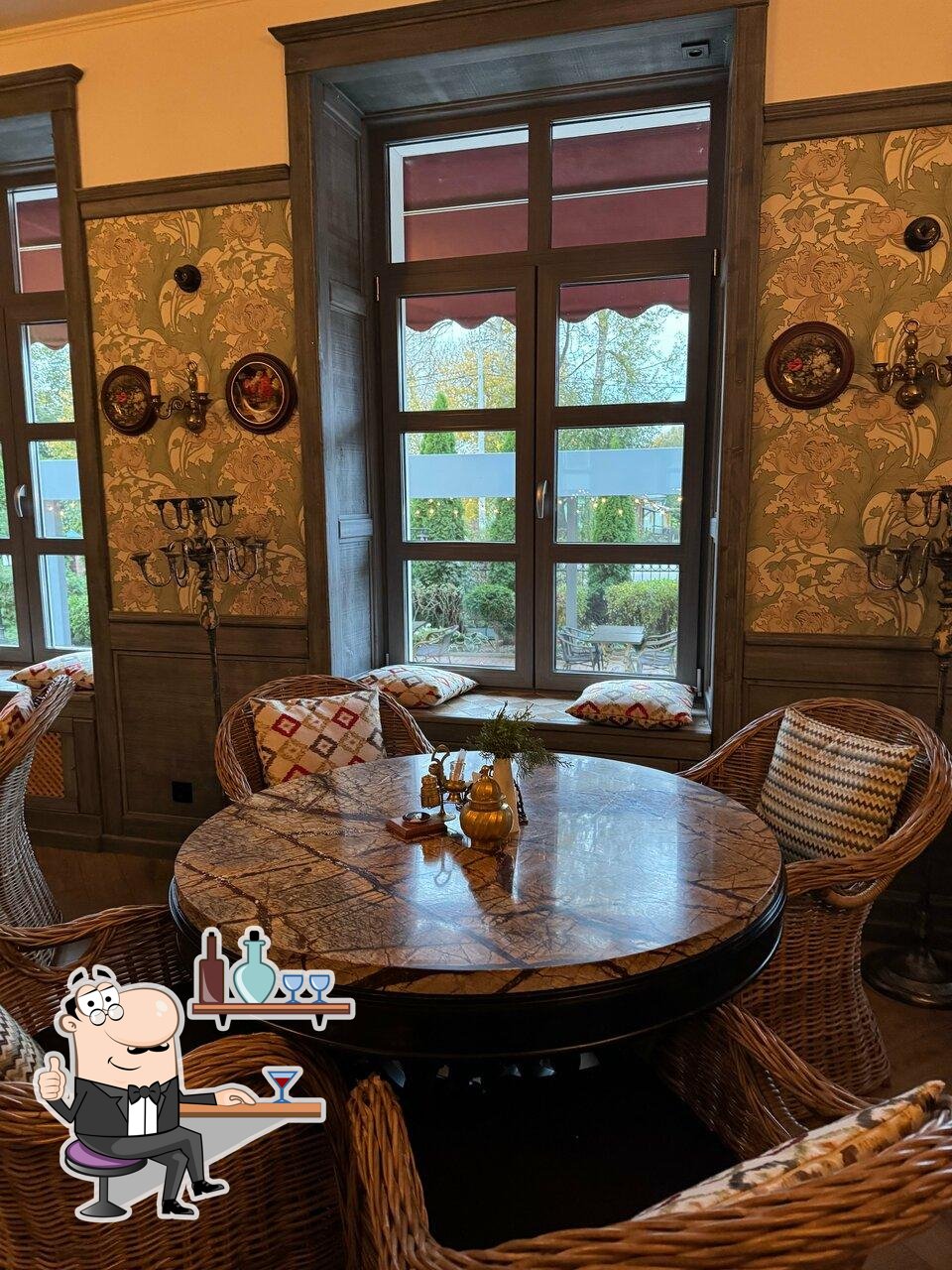 Интерьер "Альбицкий сад".