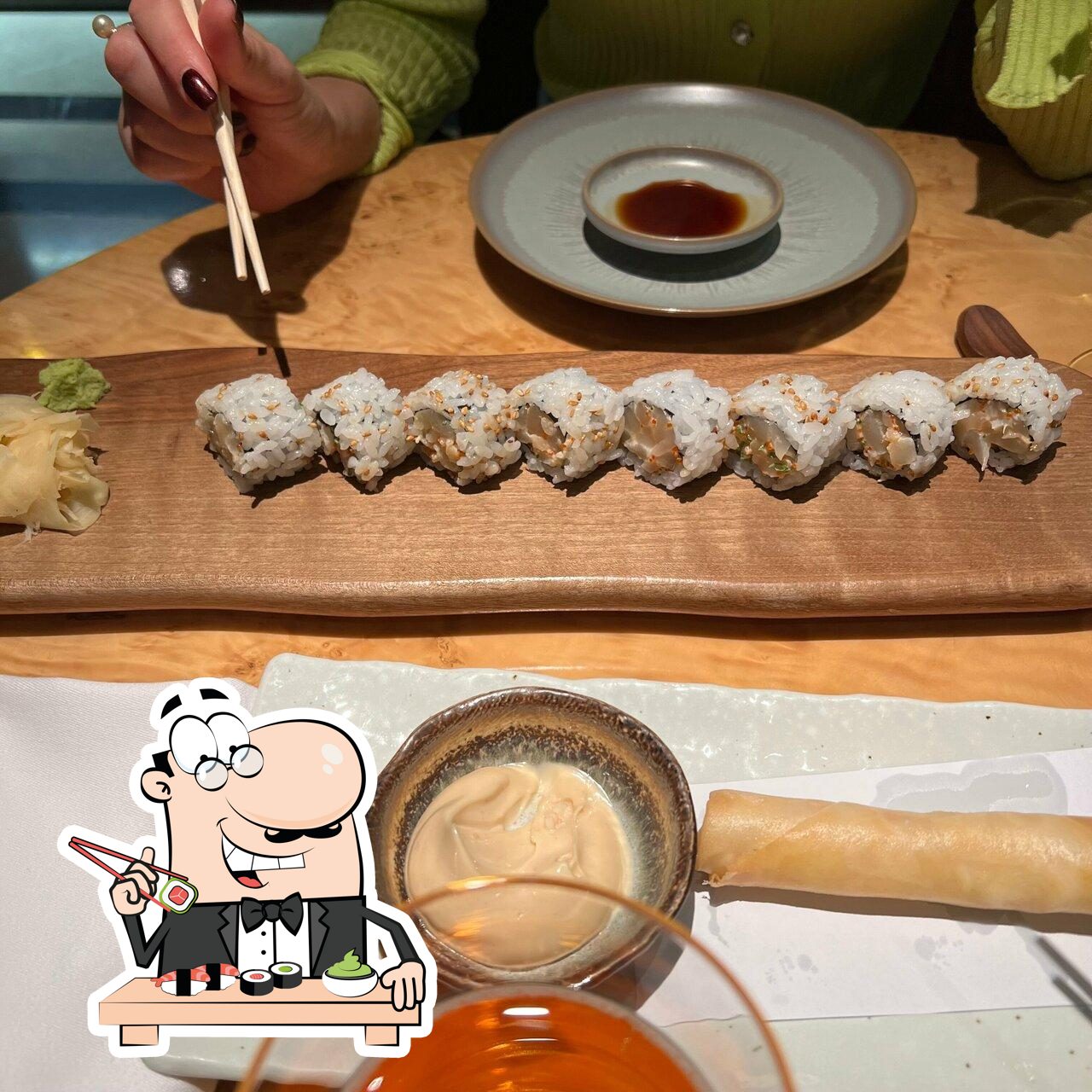 Побалуйте себя суши в "Fumisawa Sushi".