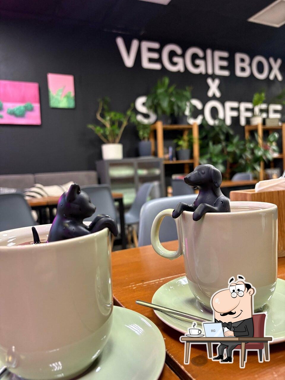 Забронируйте столик в "Veggie Box".