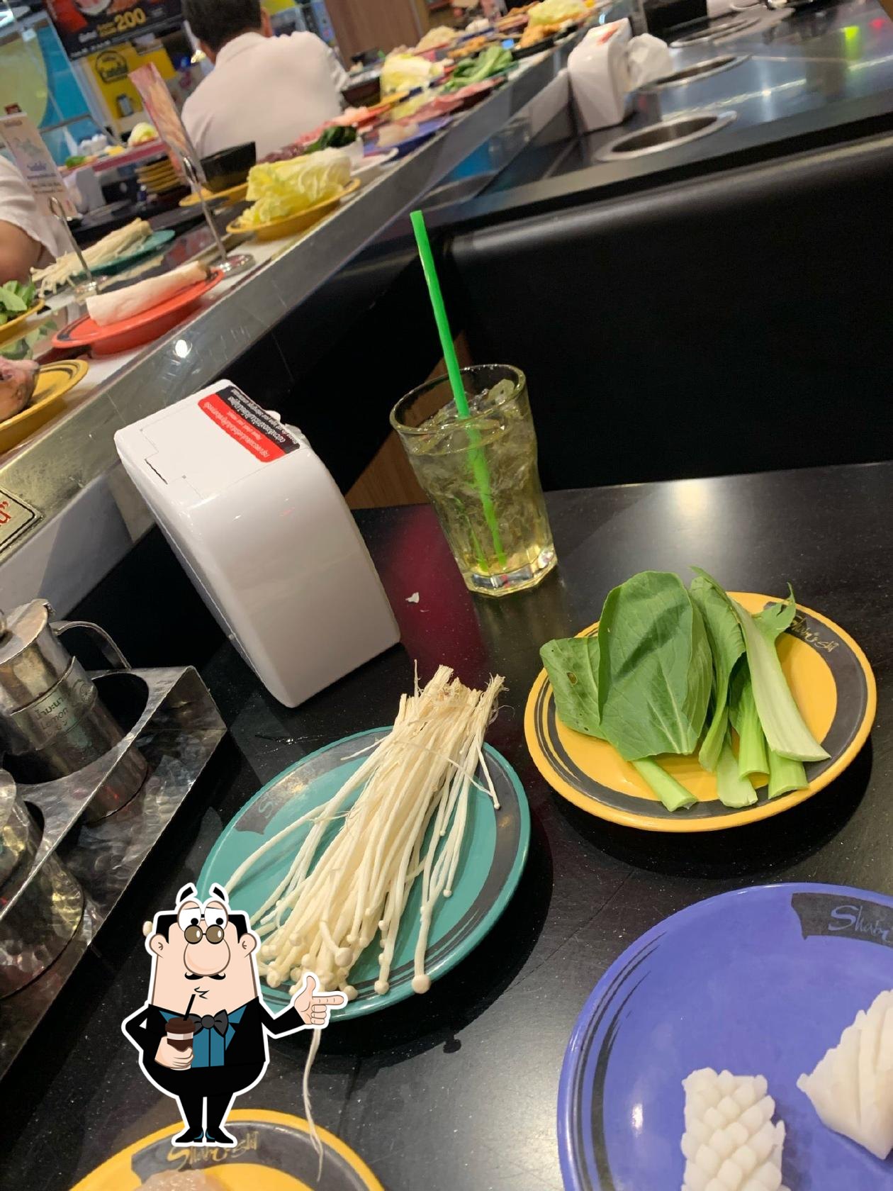 Загляните попробовать разнообразные напитки, предлагаемые "Shabushi".