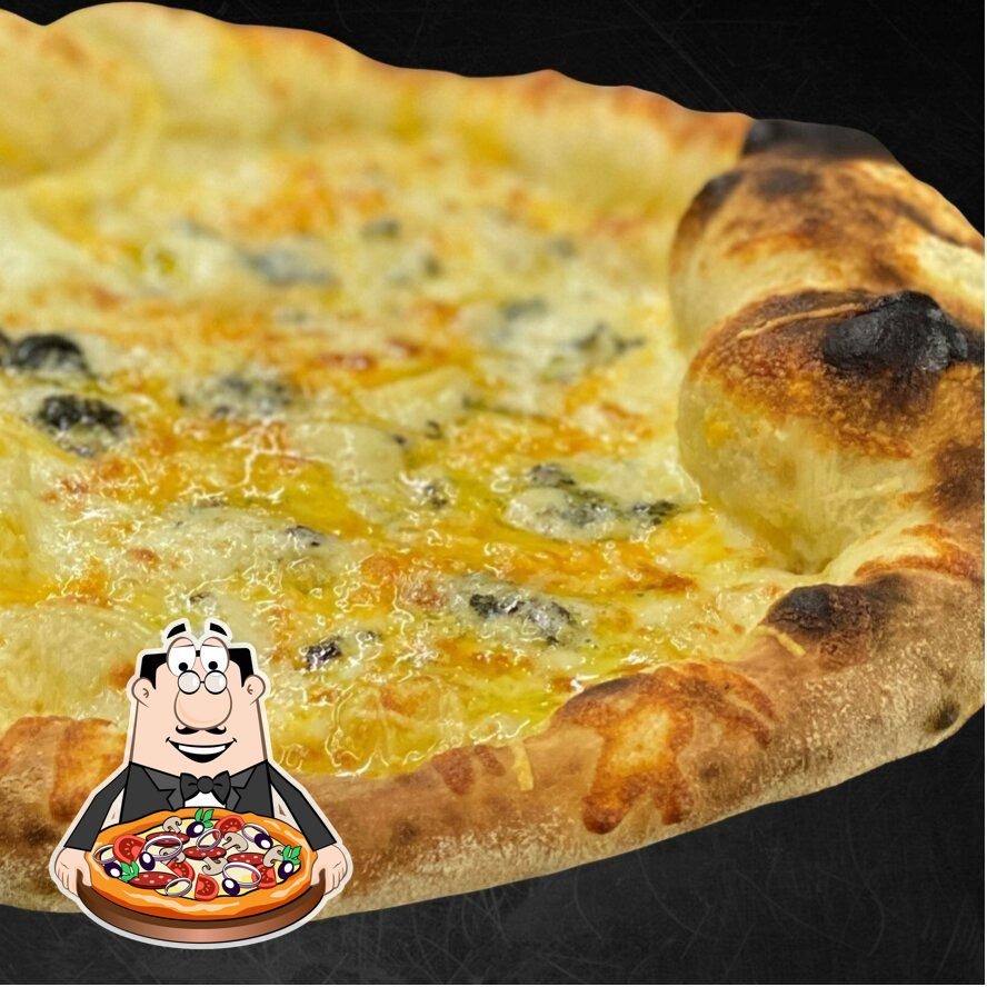 Попробуйте пиццу в "La Pizza Bomba".
