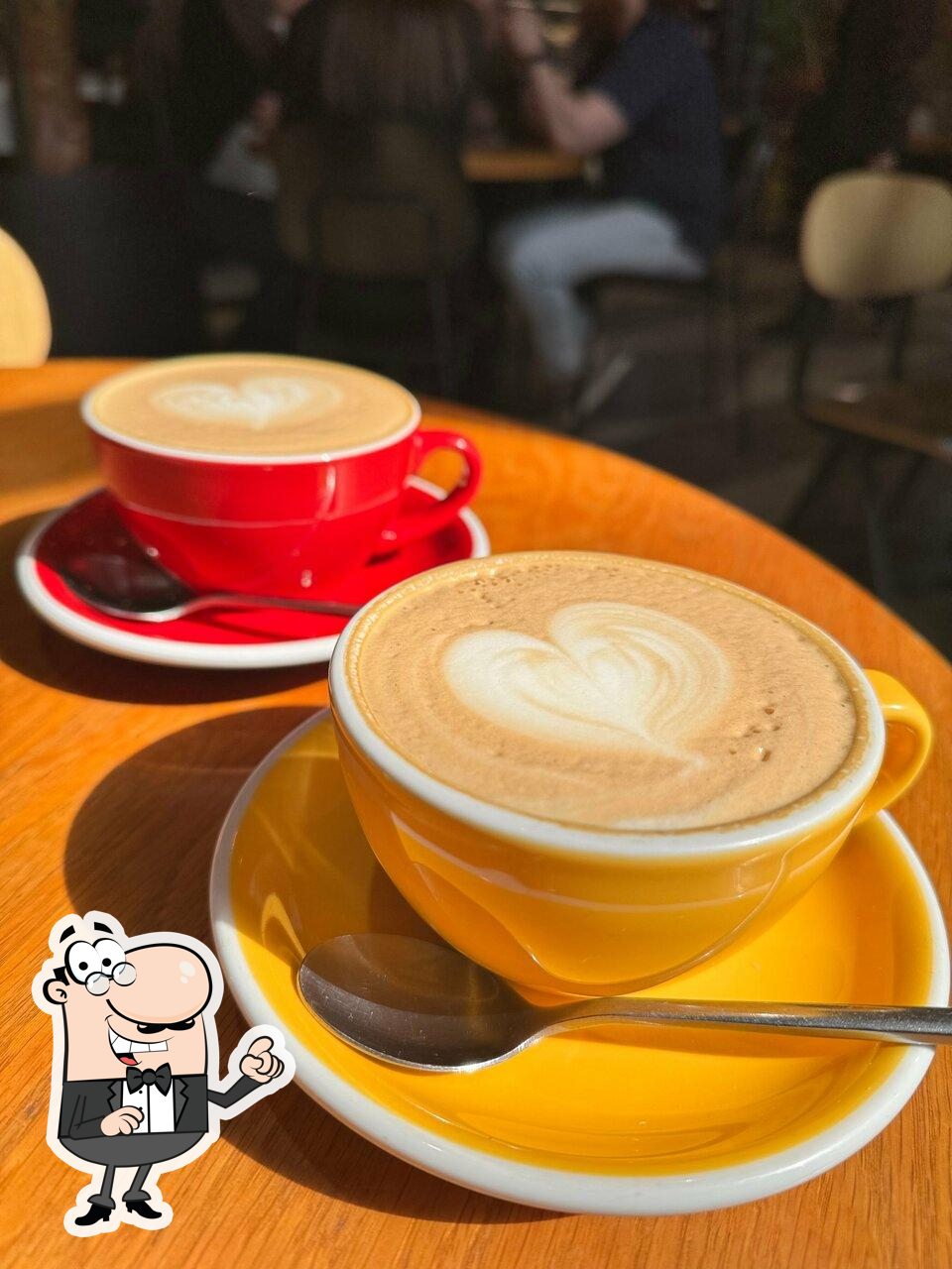 Интерьер "Falafel Cafe".
