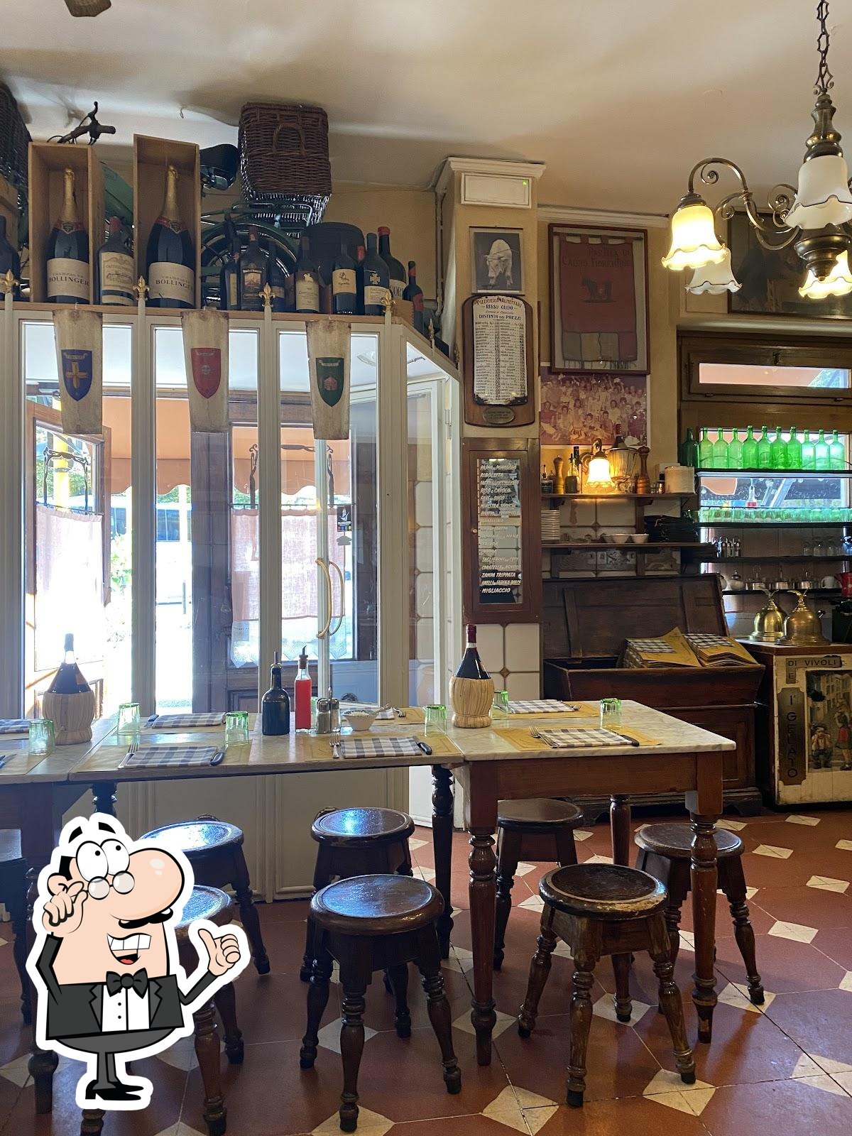 Интерьер "Ristorante Alla Vecchia Bettola Firenze".