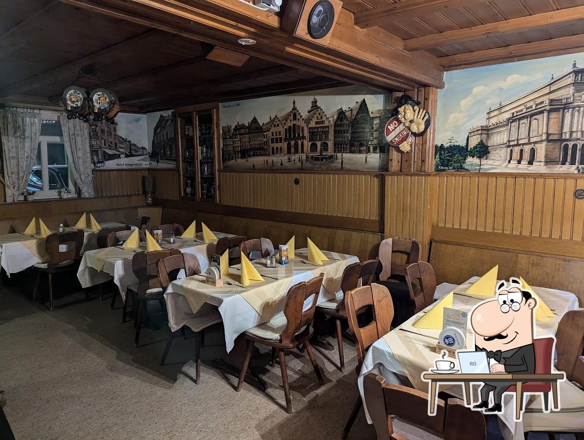 Посмотрите на внутренний интерьер "Frankfurter Hof Seppche".