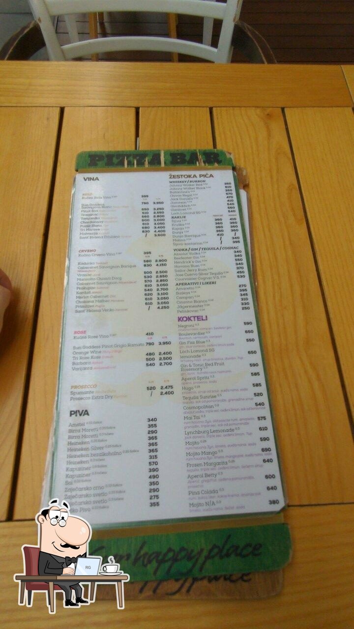 Забронируйте столик в "Pizza Bar".