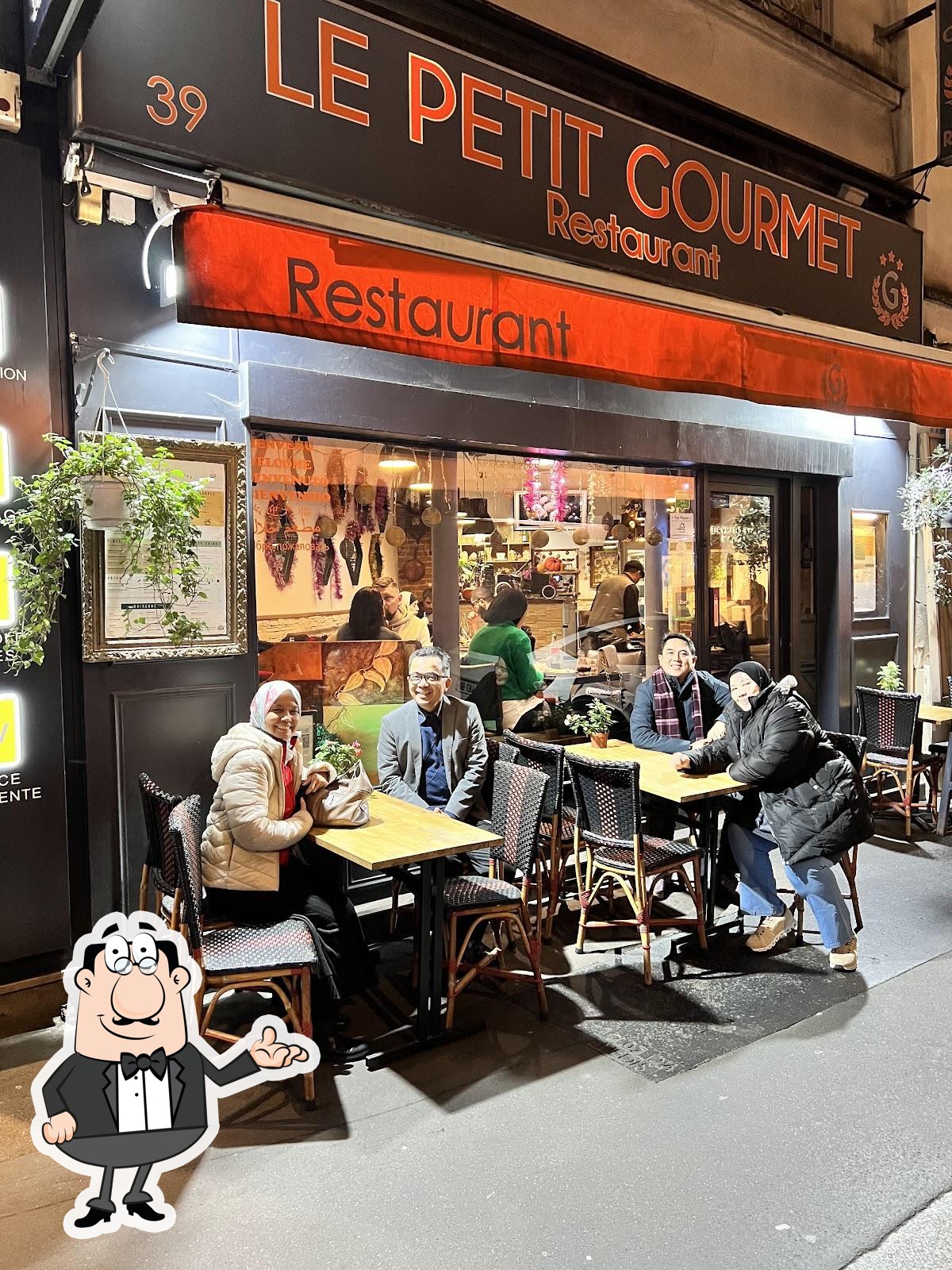 Интерьер "Le Petit Gourmet".