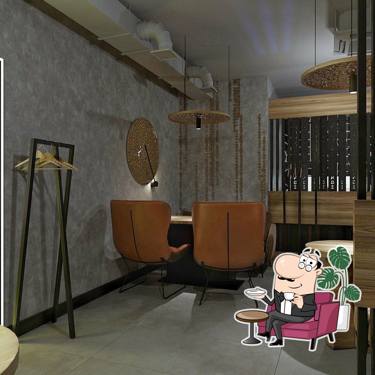 Забронируйте столик в "Chilling Lounge".