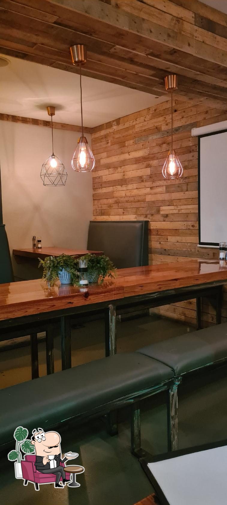 Интерьер "Puro Pizzeria".